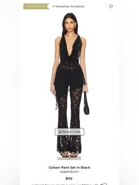 Colson Pant Set in Black